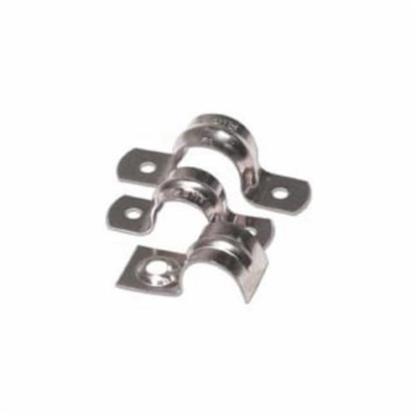 Steel City HS101-SS 1-Hole Pipe Strap, 1/2 in Conduit, Steel